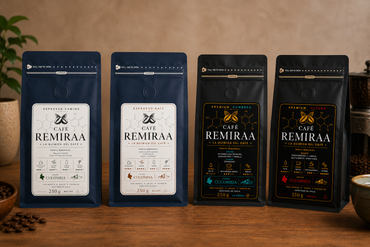 Moledor de café + café de grano premium o café de especialidad