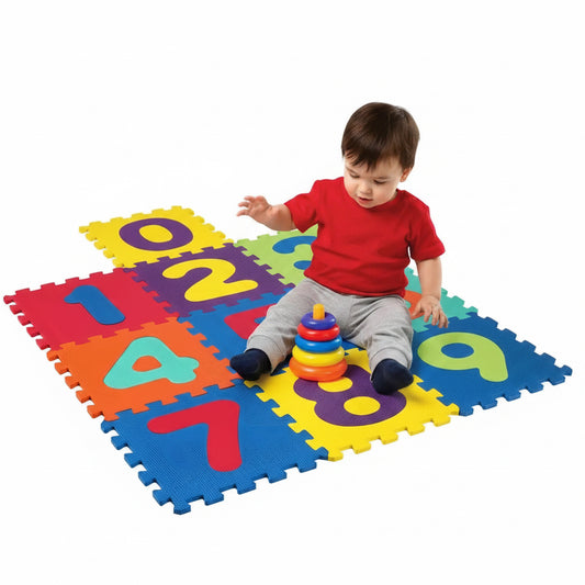 Pack 10 Cuadrados Alfombra de Goma Eva 30x30