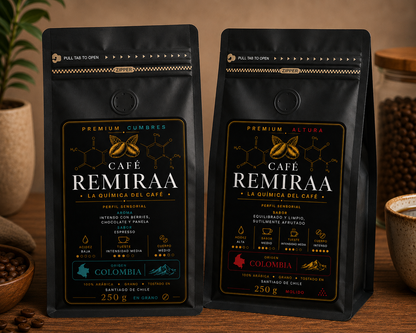 Café premium + cafetera de goteo estilo matraz químico