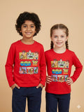 Polera Manga Larga Toy Story - Rojo