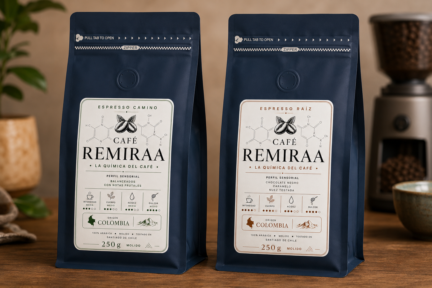 1 café de especialidad + cafetera de goteo estilo matraz