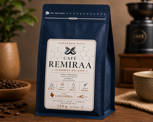 Espresso Raíz café de grano 250 gr