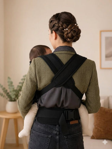 Portabebé Ergonómico Negro