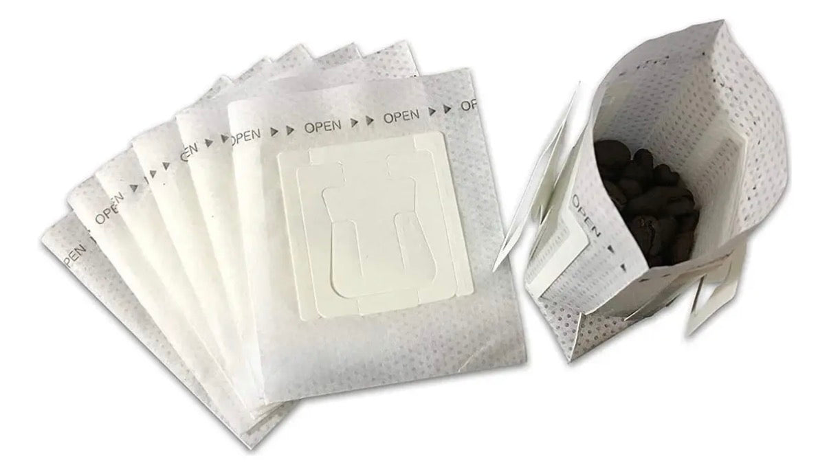 Filtros Biodegradables para Café Ergonflow Cono - 50 Bolsas Portátiles
